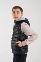 Жилет для мальчика 2301 140 см Черный  Фото №0