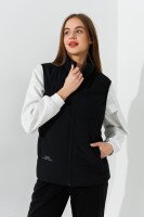 Жилет плащевка женский W23-05 L Черный  Фото №0
