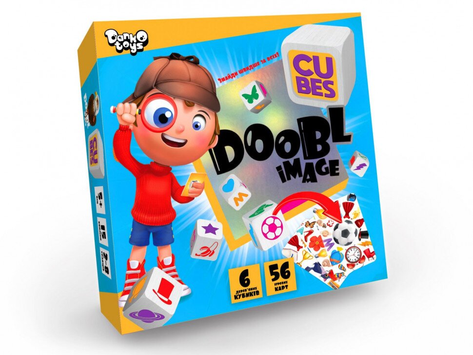 Настольная развлекательная игра &quot;Doobl Image Cubes&quot; DBI-04-01U (2000904248537)