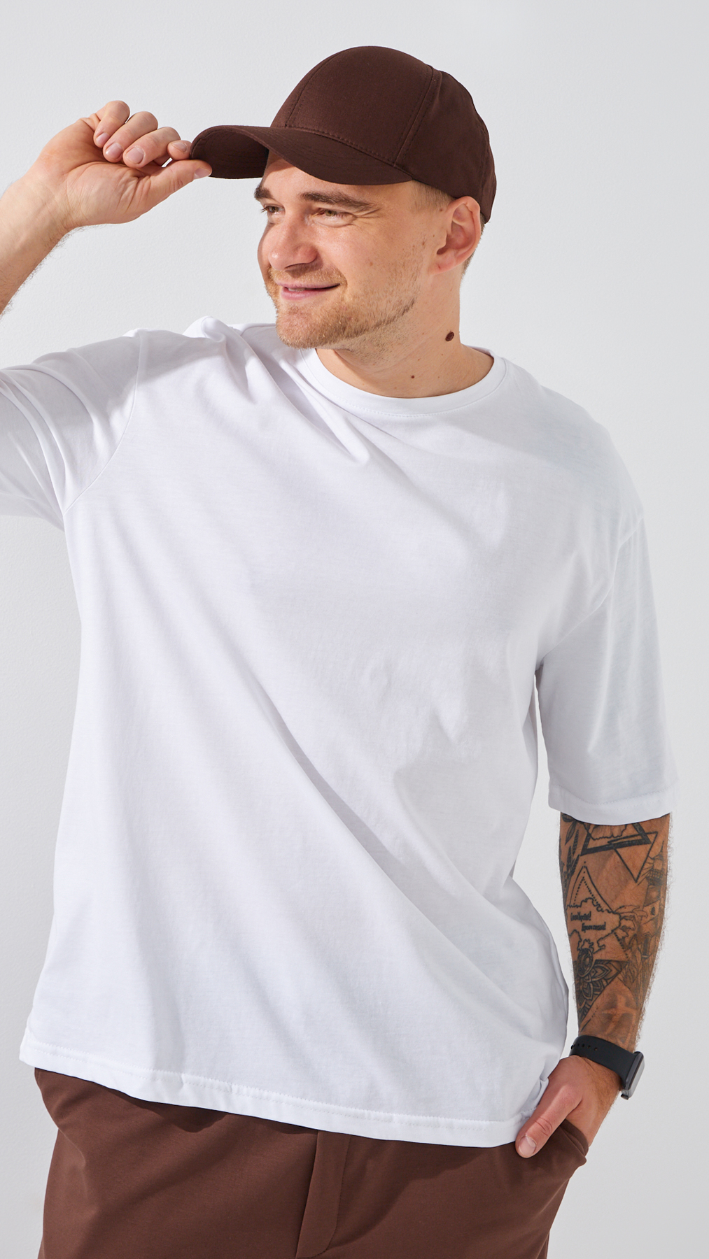Бейсболка мужская Т.Корич 2,6 One Size Коричневый  Фото №0