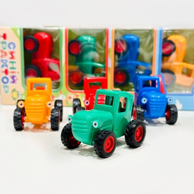 Игрушка Трактор TK Group 38210 Зеленый