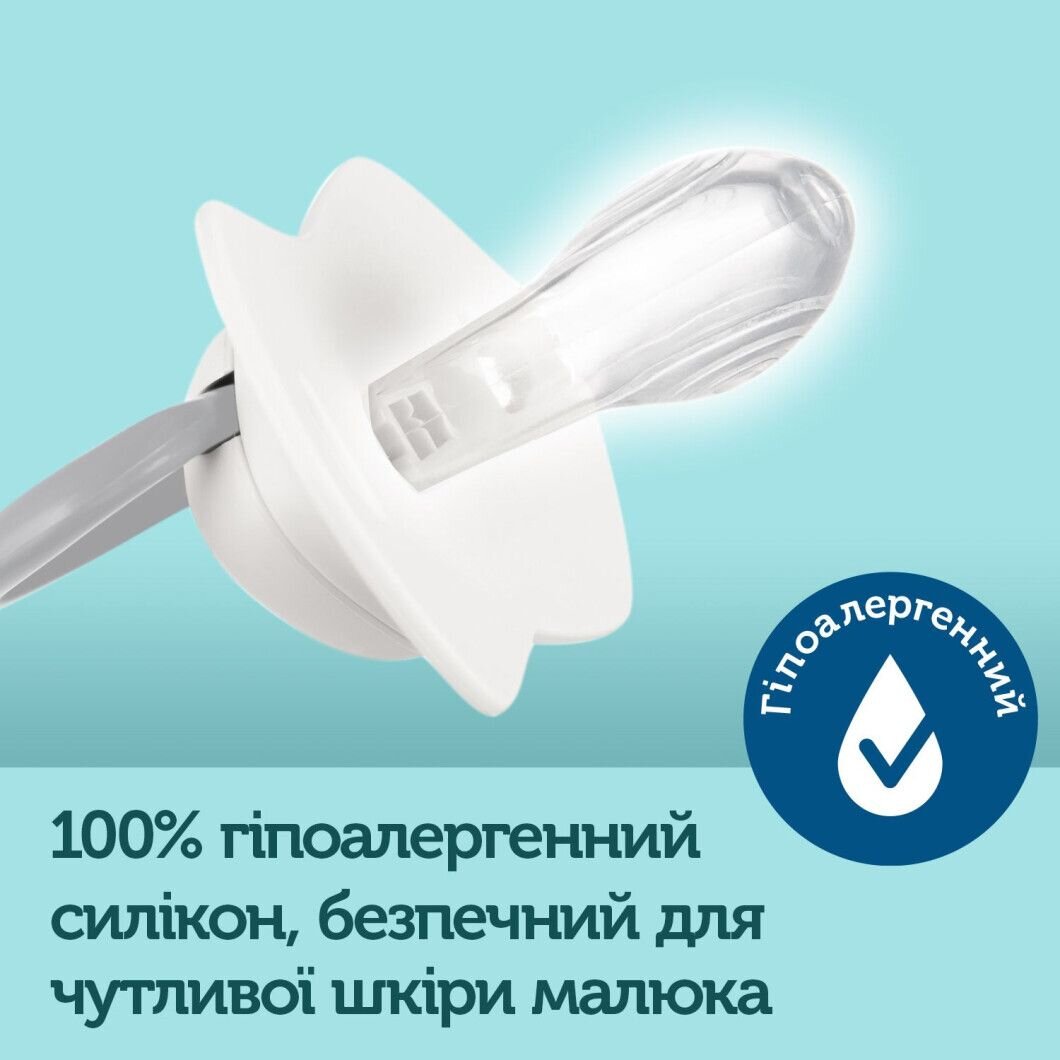 Пустышка силиконовая симметричная 0-6 мес ROYAL BABY 2 шт. - розовая 22 / 650_pin (2000904383016)  Фото №5