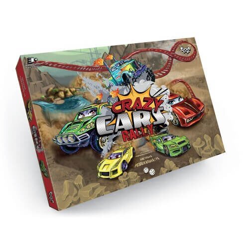 Игра настольная Danko Toys Crazy Cars Rally (DTG93R) (2000903505778)