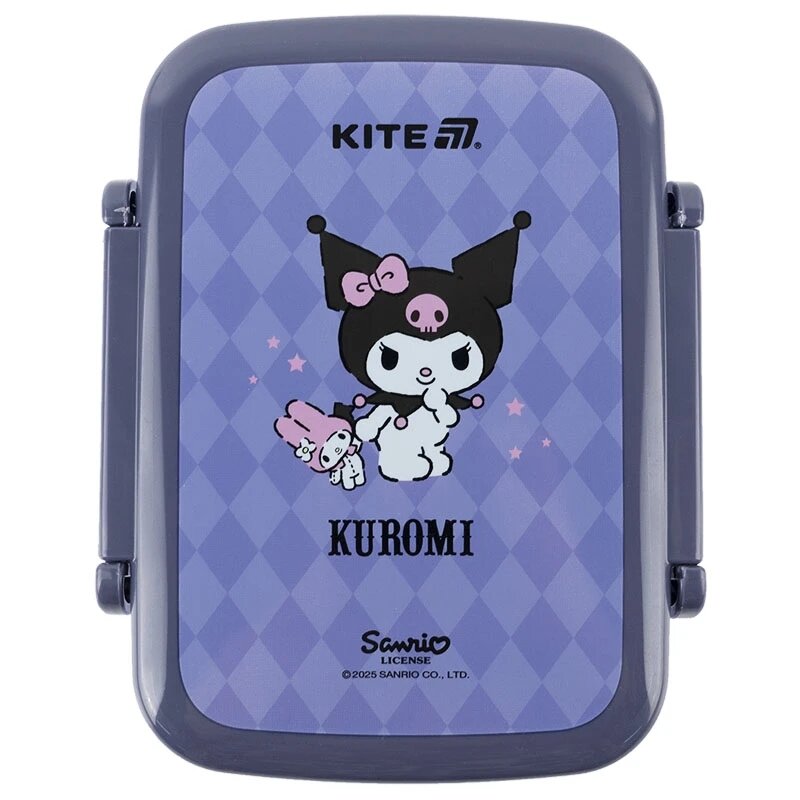 Ланчбокс Kite Kuromi HK25-160-2 420 мл Різнокольоровий  Фото №1