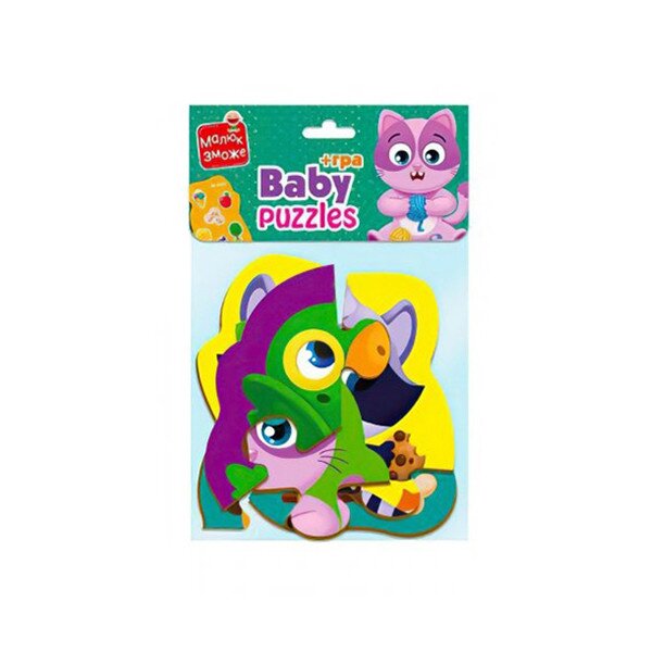 Пазлы макси &quot;Домашние любимцы&quot; Vladi Toys VT1722-21 Разноцветный (4820234764563)  Фото №1