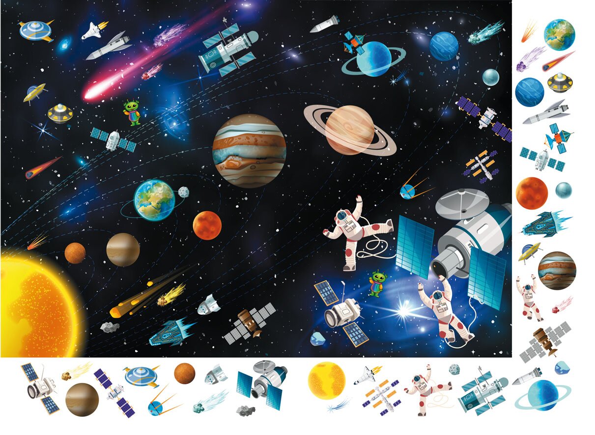 Книга &quot;Виммельбух. Космос&quot; 0865 (9789669870865)  Фото №1