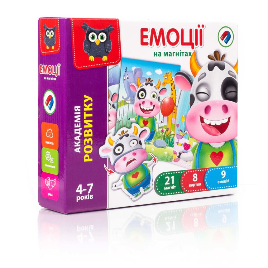 Магнітна гра VLADI TOYS Емоції VT5422-05 (4820195056813)