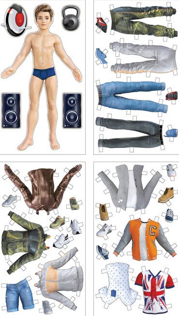 Одевалка Fashion look. Крутезная одежда Ранок-Креатив 10100626У (4823076159979)  Фото №1