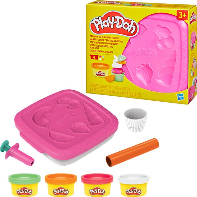 Набір для творчості з масою для ліплення &quot;Створюй та вперед&quot; Play-Doh F6914(F7527) Різнокольоровий