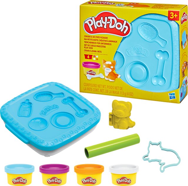 Набір для творчості з масою для ліплення &quot;Створюй та вперед&quot; Play-Doh F6914(F7528) Різнокольоровий