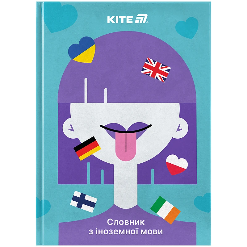 Зошит-словник з іноземної мови Girl Kite K25-407-1 60 арк.