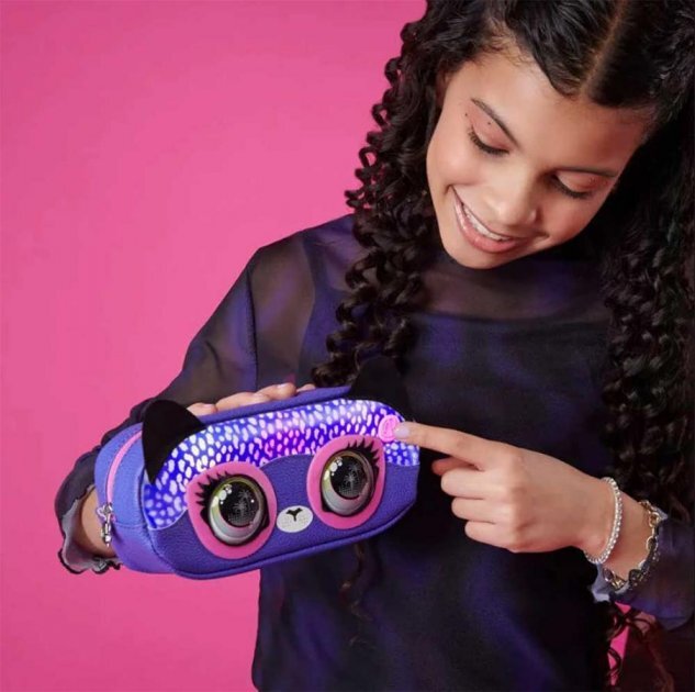 Інтерактивна сумочка на пояс Spin Master Purse Pets Гепард SM26708/7528 Різнокольоровий (2000989598329)  Фото №6