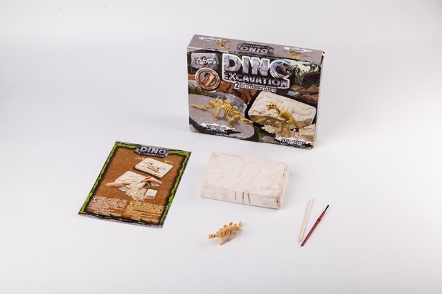Набір для проведення розкопок &quot;Dino excavation&quot; динозаврики укр. 7513 DEX-01-04,05,06 (2000902339039)  Фото №5