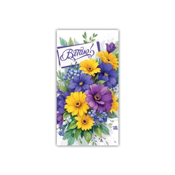 Конверт для денег 0172 Разноцветный