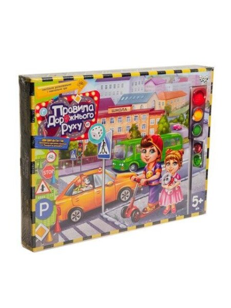 Настільна гра Danko Toys Правила дорожнього руху, укр. (G-PDD-02U) (2000901303932)