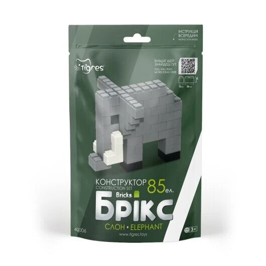 Конструктор Слон &quot;Брикс&quot; Tigres 40006 85 эл. (4820251102065)
