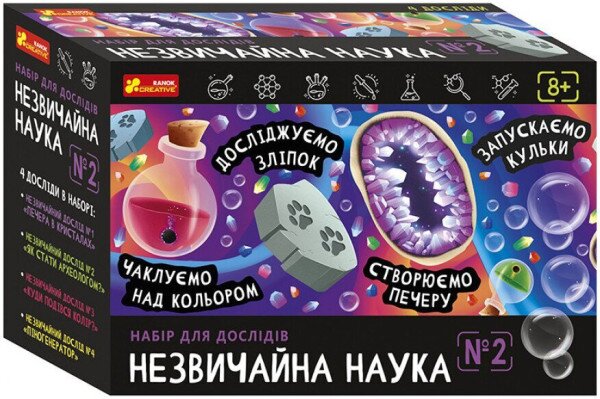 Набір для дослідів &quot;Незвичайна наука №2&quot; 10114156У Різнокольоровий