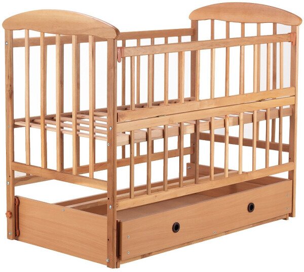 Ліжко Babyroom Наталка ОСМЯО маятник і ящик, відкидний бік 624750 Різнокольоровий (2000989552420)