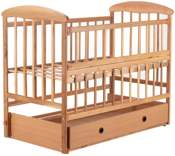 Ліжко Babyroom Наталка ОСМЯО маятник і ящик, відкидний бік 624750 Різнокольоровий (2000989552420)