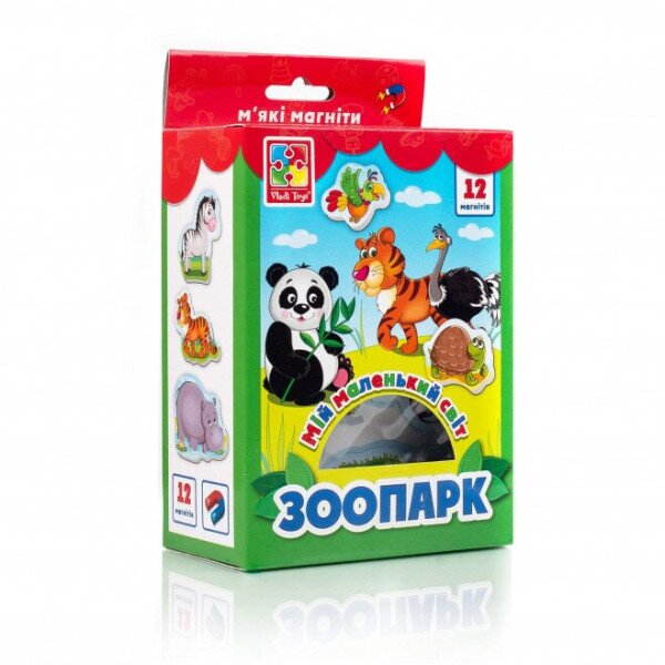 Мой маленький мир на магнитах &quot;Зоопарк&quot; Vladi Toys VT3106-10