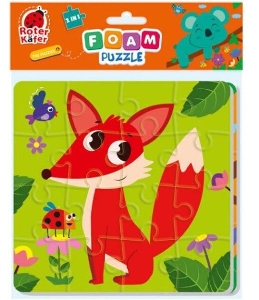 Пазлы Foam puzzles 2in1 «The Fuzzies» RK6050-01 Разноцветный