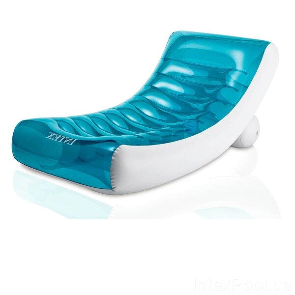 Пляжний надувний шезлонг Intex 58856, 188 х 99 см (6903144618015)