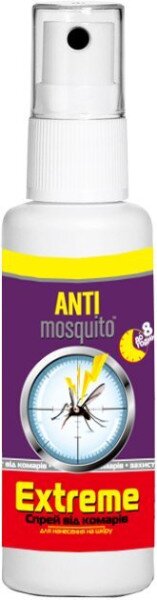 Спрей от комаров Anti mosquito Extreme 41406, 100 мл (4820055141406)