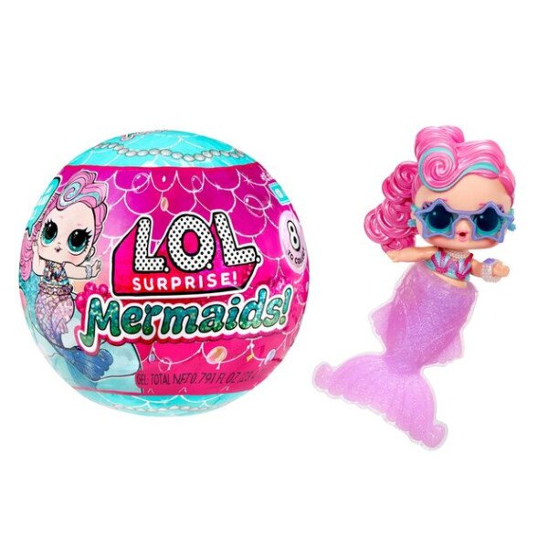 Игровой набор с куклой L.O.L. SURPRISE! серии «Mermaids!» – РУСАЛОЧКИ-СЕСТРИЧКИ 515760 Разноцветный