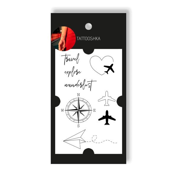 Тату &quot; Подорожі&quot; L-2 (5805800010168)