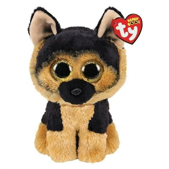 Мягкая игрушка TY Beanie Boo&#039;s Немецкая овчарка «GERMAN» 36309 15 см Разноцветный