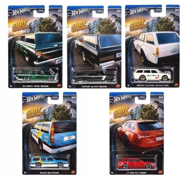 Тематична машинка &quot;Хітові універсали&quot; Hot Wheels HWR56 Різнокольоровий
