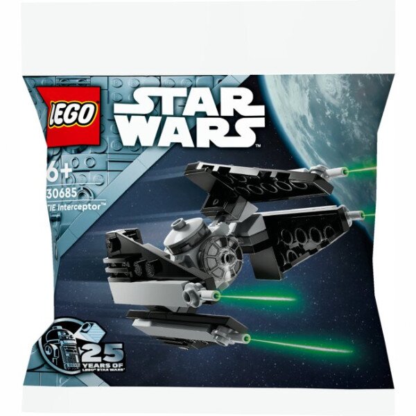 Конструктор LEGO Минимодель Перехватчика TIE 30685 48 деталей Разноцветный