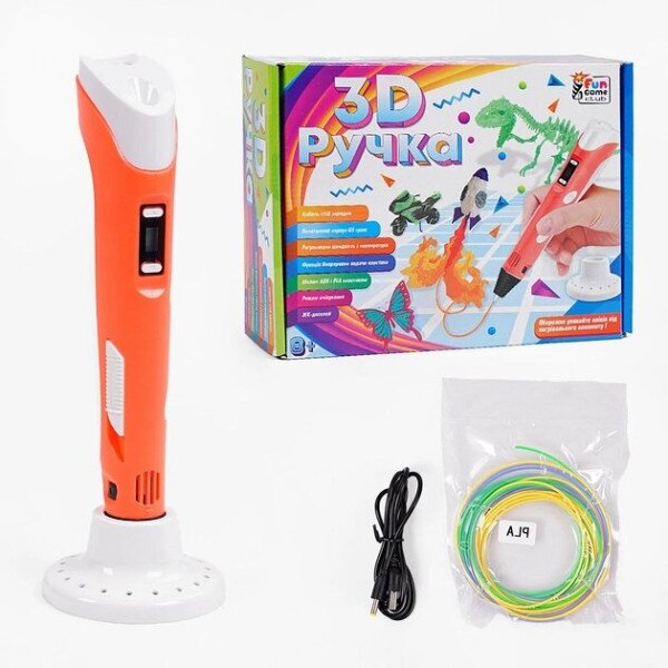 Ручка 3D для детского творчества 4FUN Game Club 53184 Разноцветный