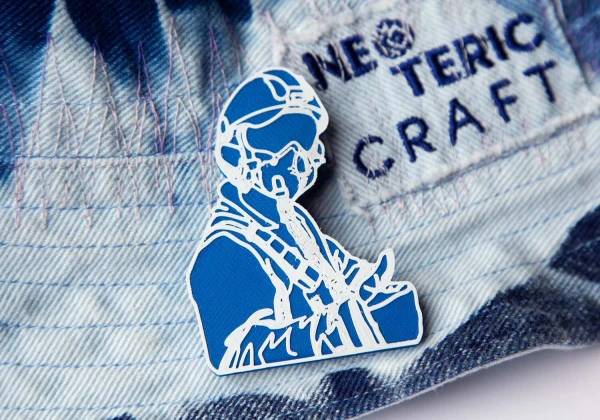 Значек NeoTeric Craft &quot;Призрак Киева&quot; Синий (2000989114406)