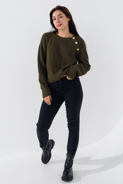 Джинси Slim Fit жіночі Karol 23321-S 34 Чорний (2000990248305D)