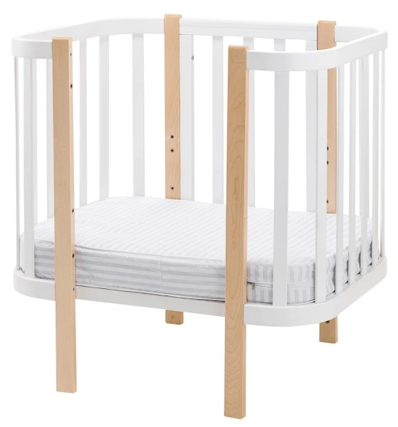Матрац Babyroom Oval OKPK-80 11 см кокос, поролон, кокос 625558 Білий (2000989552505)