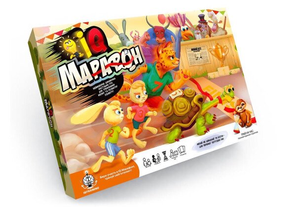 Настільна гра &quot;IQ Марафон&quot; укр G-IQM-01-01U (2000902776339)