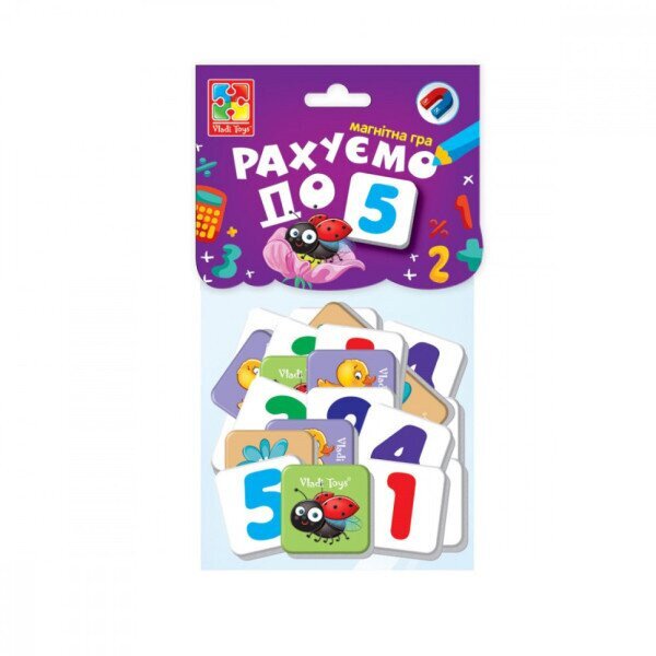 Гра магнітна &quot;Рахуємо до 5&quot; Vladi Toys VT5900-03 (4820195059531)