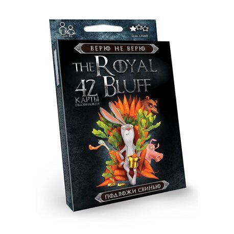 Настольная игра Danko Toys The ROYAL BLUFF укр (RBL-01-01U,RBL-01-02U) (2000902557754)