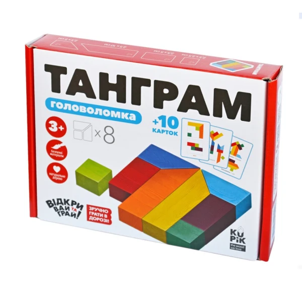Игра-головоломка &quot;Танграм 8&quot; 900446 KUPIK (4820148900446)