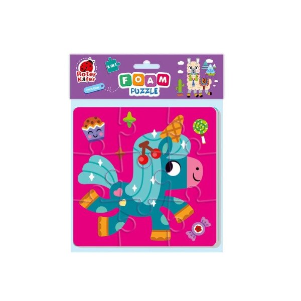 Пазлы мягкие 2в1 &quot;Unicorn&quot; Vladi Toys RK6050-02 (5903858960548)