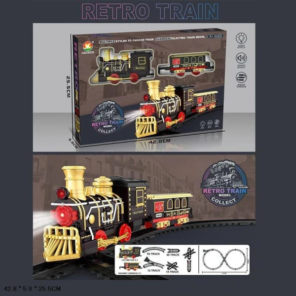 Игрушка Железная дорога 699-65A Разноцветный
