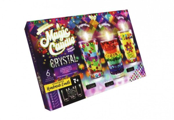 Парафінові свічки з кристалами своїми рукам &quot;Magic Candle Crysta&quot; 7320