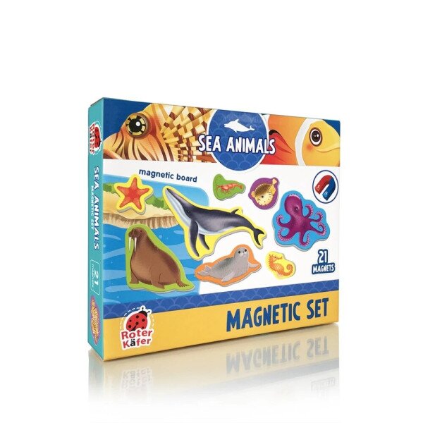 Набір магнітів з дошкою &quot;Sea life&quot; Vladi Toys RK2090-05 (5903858960371)