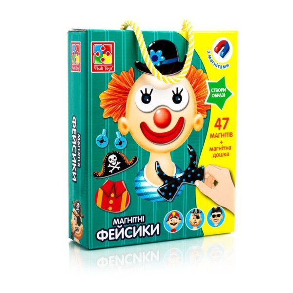 Магнітна гра VLADI TOYS Фейсики VT3702-15 (4820195057773)