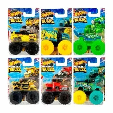 Машинка-внедорожник серии «Monster Trucks» Hot Wheels HFB96 Разноцветный