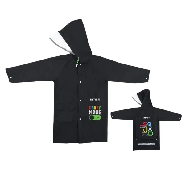 Дощовик для хлопчика KITE K24-2600M M Чорний (4063276189035A)