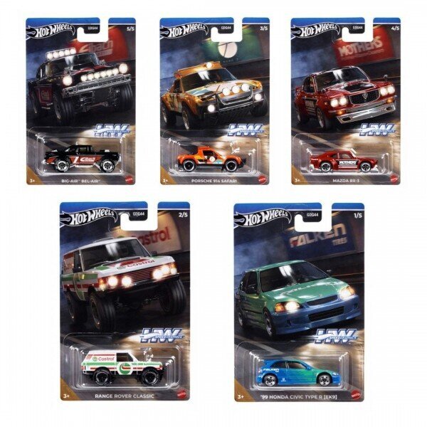 Тематическая машинка «Драйвовое граффити» Hot Wheels HWR60 Разноцветный
