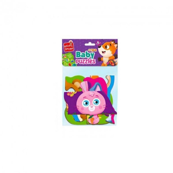 Пазлы макси &quot;Лесные звери&quot; Vladi Toys VT1722-22 Разноцветный (482023476764570)