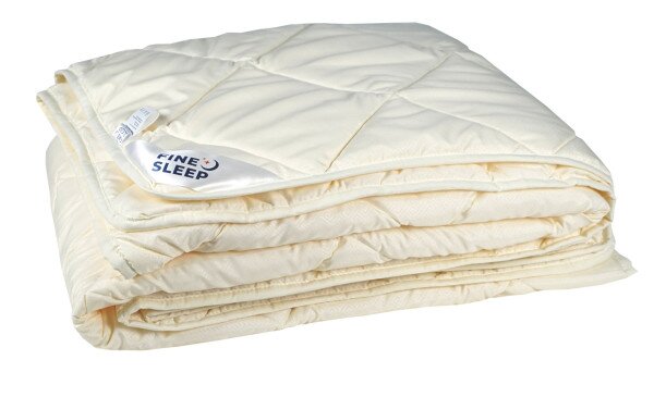 Одеяло ТМ Fine Sleep &quot;Fine Dream&quot; Бежевое Ornament Лебединый пух, 1500х2100 0178-24-150210